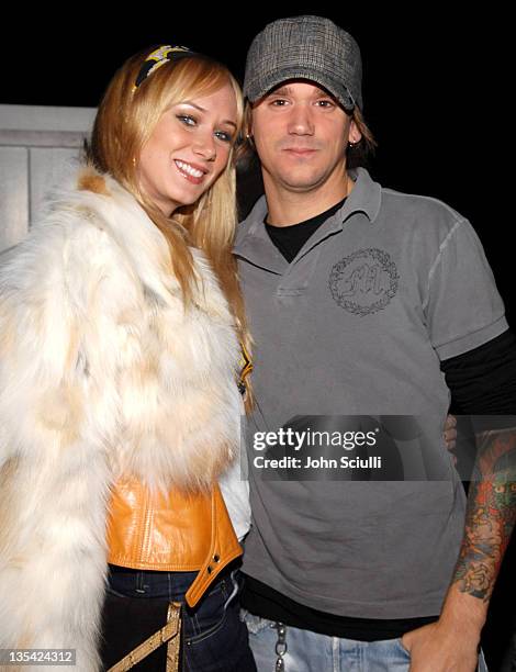 Kimberly Stewart and Sean Stewart at Domino Magazine's Party Honoring Lara Shriftman and Elizabeth Harrison's New Book "Party Confidential"...