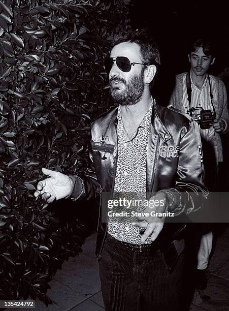 Ringo Starr during Ringo Starr File Photos at Le Dome Restaurant in West Hollywood, California, United States.