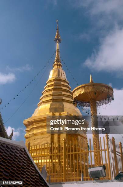 Wat Phrathat Doi Kham or ‘Temple of the Golden Mount’, is located in Tambon Mae Hia, about 10km south of Chiang Mai Old City, in the lee of Doi...