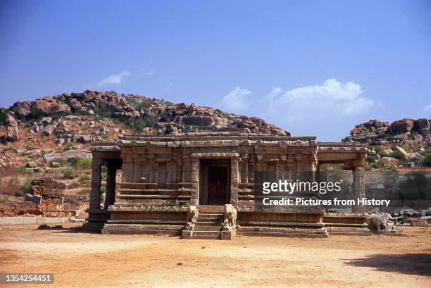 The Vittala Temple, built in the early 16th century, is devoted to the Hindu god Vithoba , an incarnation of Vishnu or his avatar Krishna. Hampi is a...