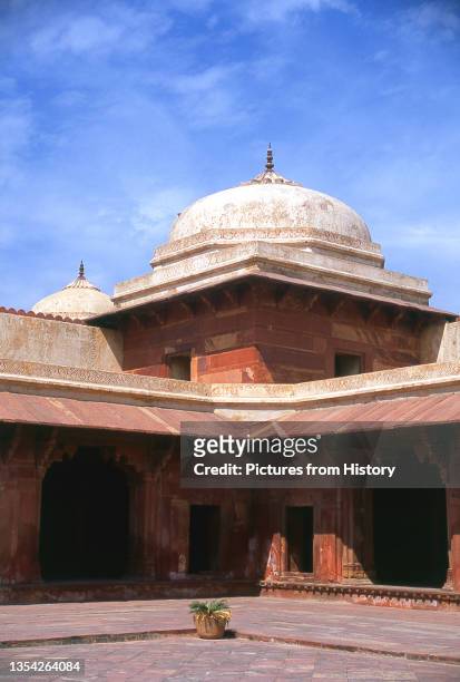 Fatehpur Sikri was built during the second half of the 16th century by the Emperor Akbar . It was the capital of the Mughal Empire for 10 years.