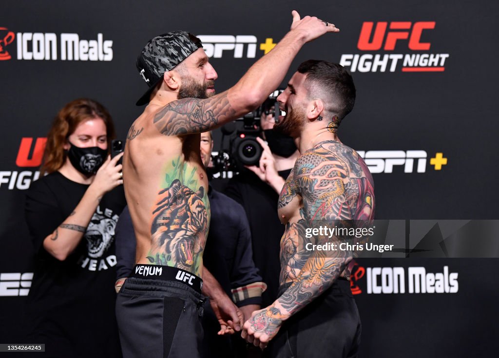 UFC Fight Night: Vieira v Tate Weigh-in