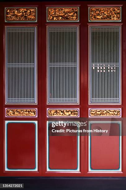 Dalongdong Baoan Temple also known as the Taipei Baoan Temple is a Taiwanese folk religion temple built in the Datong district of Taipei, Taiwan. The...