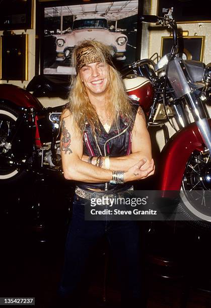Bret Michaels of Poison circa 1990s. During Bret Michaels - File Photos in New York, NY, United States.