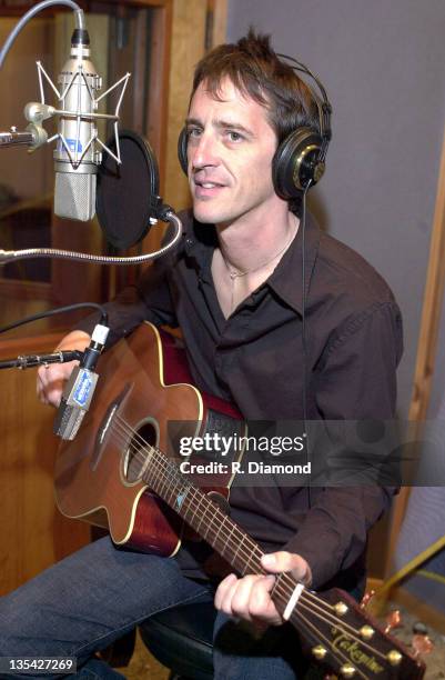 Izzy Stradlin during Izzy Stradlin Recording Session - File Photos at Rumbo Studios in Los Angeles, California, United States.