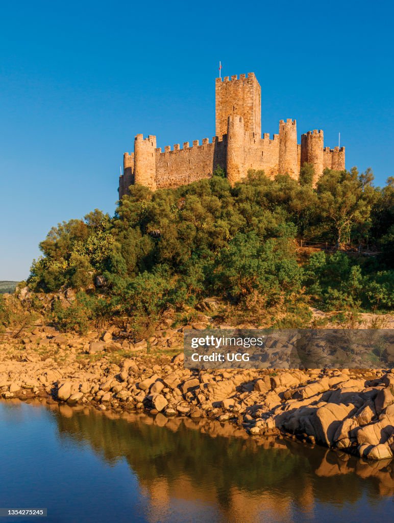 Almourol castle, Portugal.