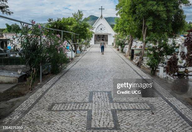 The Santa Cruz cemetery, in Dili, theatre of the infamous Santa Cruz massacre, where on 12th November 1991, 250 innocent people were killed by the...