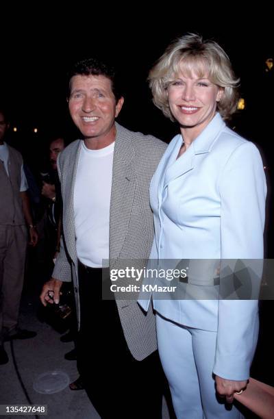 Mac Davis and guest during Frank Sinatra Las Vegas Celebrity Classic - 1998 - File Photos in Las Vegas, Nevada, United States.