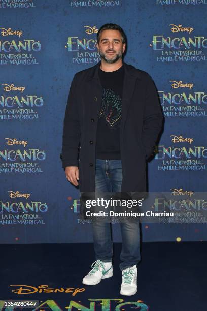 Olivier Nakache attends the "Encanto" - Paris Gala Screening at Le Grand Rex on November 19, 2021 in Paris, France.