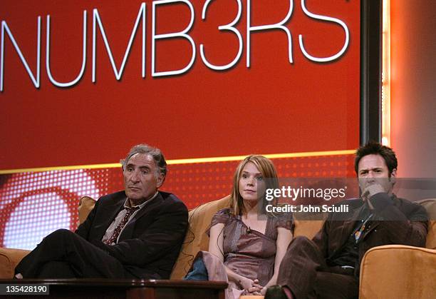 Judd Hirsch, Sabrina Lloyd and Rob Morrow during CBS Presentation at 2005 TCA Winter Press Tour at Sheraton Universal in Universal City, California,...