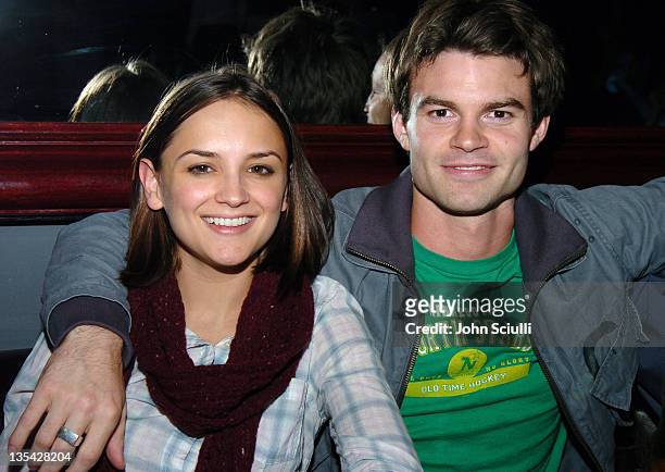 Rachael Leigh Cook and Daniel Gillies during "Saw" Los Angeles Cast and Crew Screening - After Party at Level 3 in Hollywood, California, United...