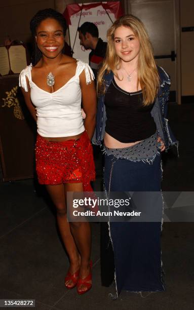 Lena Cardwell and Chea Courtney during MXB Magazine Launch Party at The Highlands in Hollywood, California, United States.