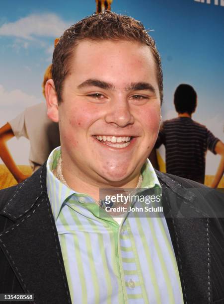 Eric Phillips during "Hoot" Los Angeles Premiere - Red Carpet at The Grove in Los Angeles, California, United States.