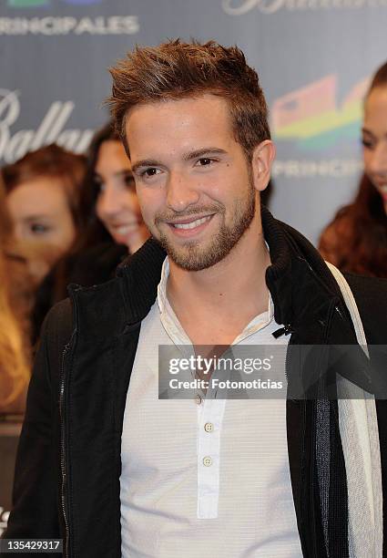 Pablo Alboran arrives to the '40 Principales Awards' 2011 at the Palacio de Deportes on December 9, 2011 in Madrid, Spain.