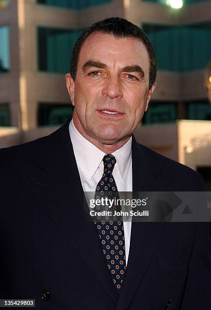 Tom Selleck during "Ike: Countdown to D-Day" Premiere at Leonard H. Goldenson Theatre in North Hollywood, California, United States.