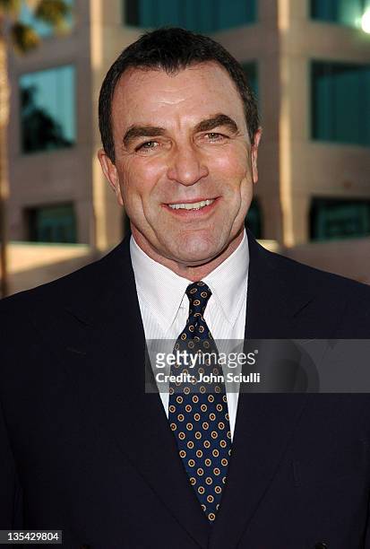Tom Selleck during "Ike: Countdown to D-Day" Premiere at Leonard H. Goldenson Theatre in North Hollywood, California, United States.