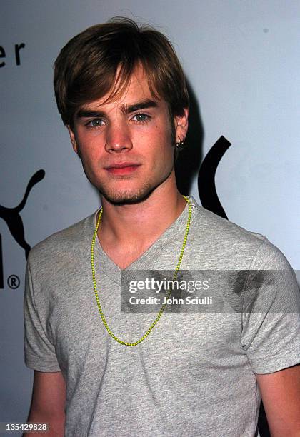 David Gallagher during PUMA Bodywear Launch Party - Red Carpet at Shelter Supper Club in Los Angeles, California, United States.