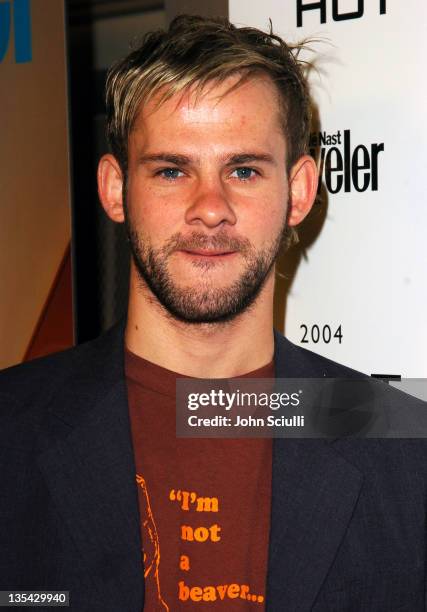 Dominic Monaghan during Conde Nast Traveler Hot Nights Los Angeles - Red Carpet at Spider Club in Hollywood, California, United States.