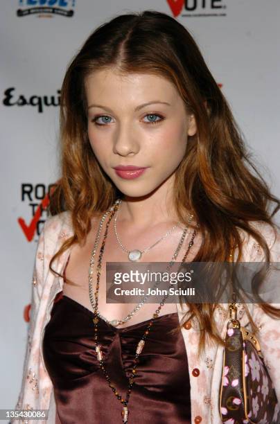 Michelle Trachtenberg during Esquire House Hosts Young Hollywood "Rock The Vote" Party - Arrivals at The Esquire House, Los Angeles in Beverly Hills,...