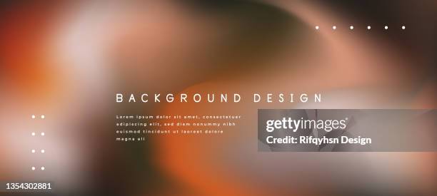 abstract blurred colorful gradient mesh background - brown stock illustrations