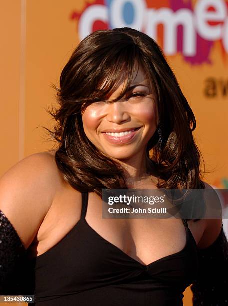 Tisha Campbell during 2005 BET Comedy Awards - Arrivals at Pasadena Historic Civic Center in Pasadena, California, United States.