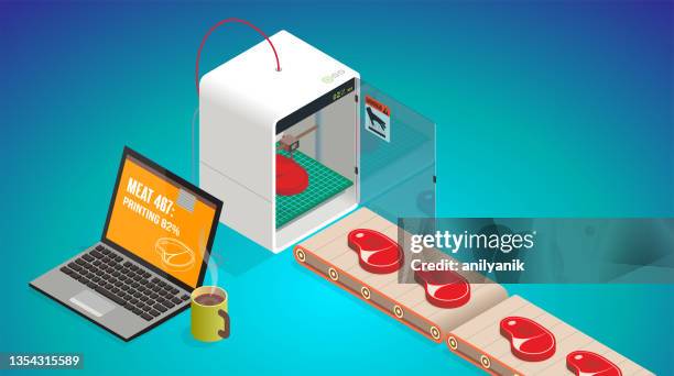 künstliche nahrung - printer stock-grafiken, -clipart, -cartoons und -symbole