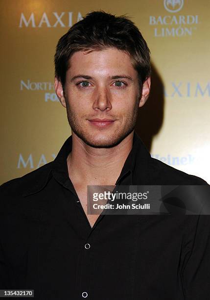 Jensen Ackles during Maxim Magazine Hot 100 Party in Celebration of the Grand Opening of Body English, In the Hard Rock Hotel & Casino - Red Carpet...