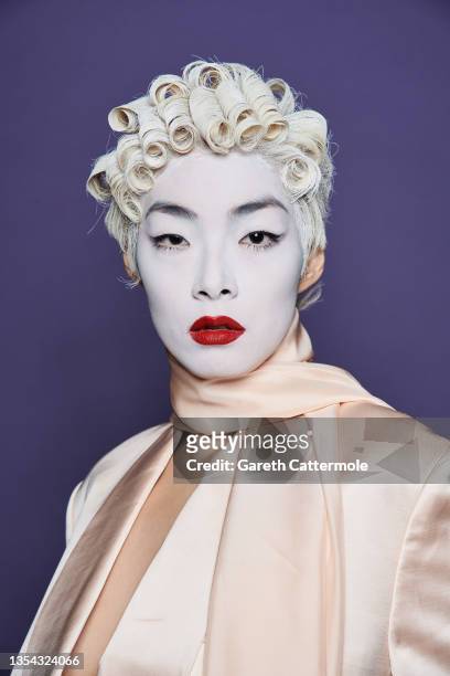 Rina Sawayama attends the Gay Times Honours 2021 at Magazine London on November 19, 2021 in London, England.