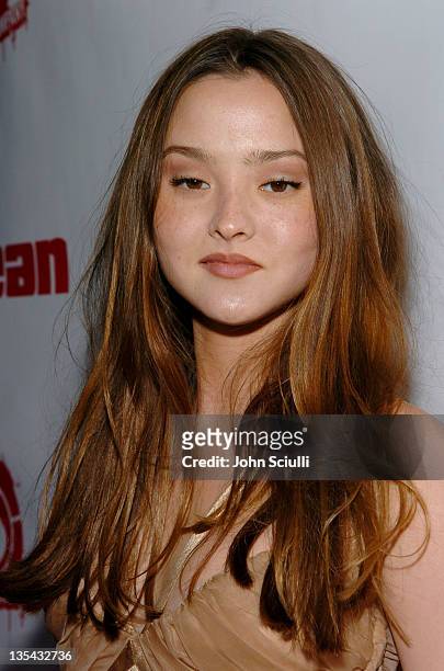 Devon Aoki during Mean Magazine Celebrates Their April/May Issue at Nacional in Los Angeles, California, United States.