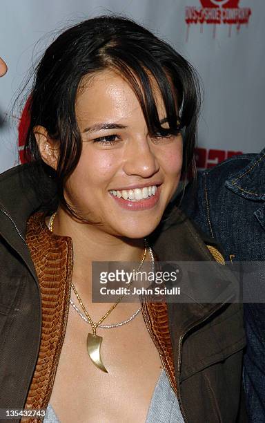 Michelle Rodriguez during Mean Magazine Celebrates Their April/May Issue at Nacional in Los Angeles, California, United States.