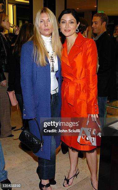 Deborah Unger and Sasha Alexander during Chanel's Special Premiere Screening of "No.5 The Film" at Chanel Boutique in Beverly Hills, California,...