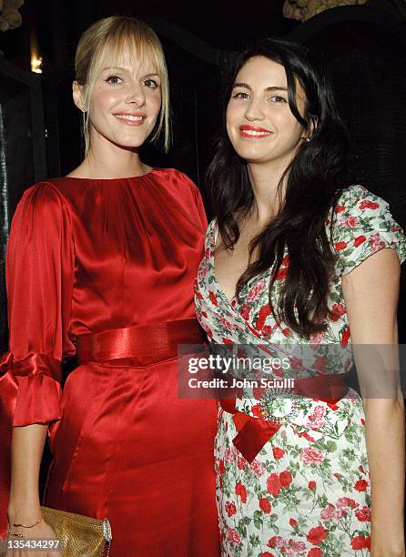 Monet Mazur wearing Dolce & Gabbana and Shiva Rose wearing Dolce & Gabbana&#13;&#10;&#13;&#10;*Exclusive*&#13;&#10;