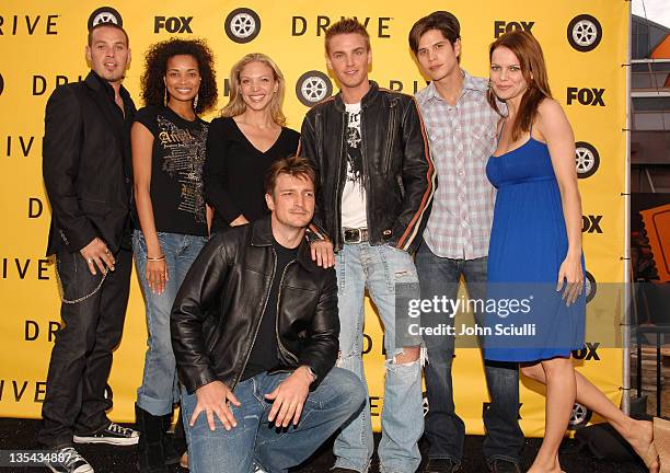 Kevin Alejandro, Rochelle Aytes, Kristin Lehman, Riley Smith, J.D. Pardo, Mircea Monroe and Nathan Fillion