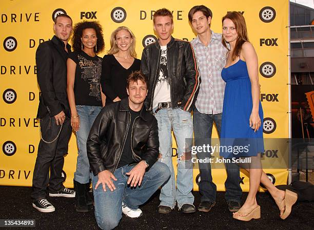 Kevin Alejandro, Rochelle Aytes, Kristin Lehman, Riley Smith, J.D. Pardo, Mircea Monroe and Nathan Fillion