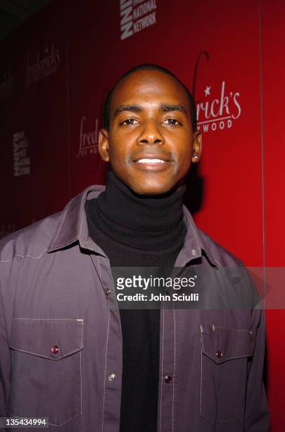 Keith Robinson during 2nd Annual Lingerie Art Auction and Fashion Show Hosted by Fredericks of Hollywood - Red Carpet at Hollywood Roosevelt Hotel in...