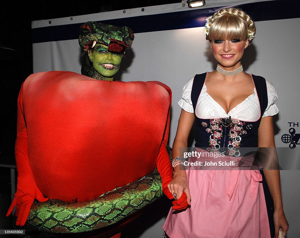 7th Annual Heidi Klum Halloween Party, Sponsored by M&Mfs Dark Chocolate - Red Carpet and Inside