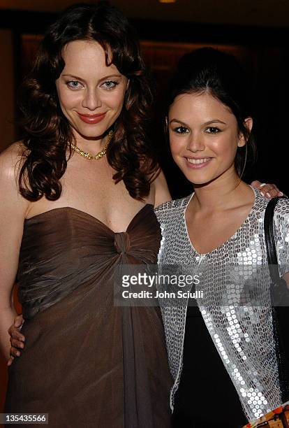 Melinda Clarke and Rachel Bilson during The Lili Claire Foundations 7th Annual Benefit Gala Hosted by Matthew Perry - Show and Audience at Century...