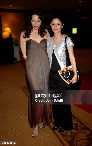 Melinda Clarke and Rachel Bilson during The Lili Claire Foundations 7th Annual Benefit Gala Hosted by Matthew Perry - Show and Audience at Century...