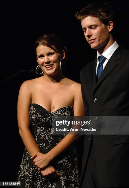 Lindze Letherman and Ben Hogestyn during 17th Annual GLAAD Media Awards - San Francisco at San Francisco Marriott in San Francisco, CA, United States.