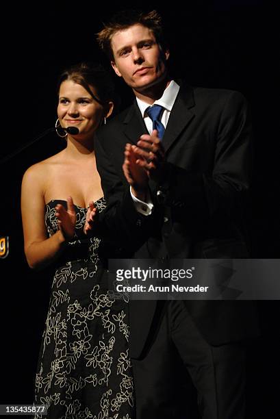 Lindze Letherman and Ben Hogestyn during 17th Annual GLAAD Media Awards - San Francisco at San Francisco Marriott in San Francisco, CA, United States.