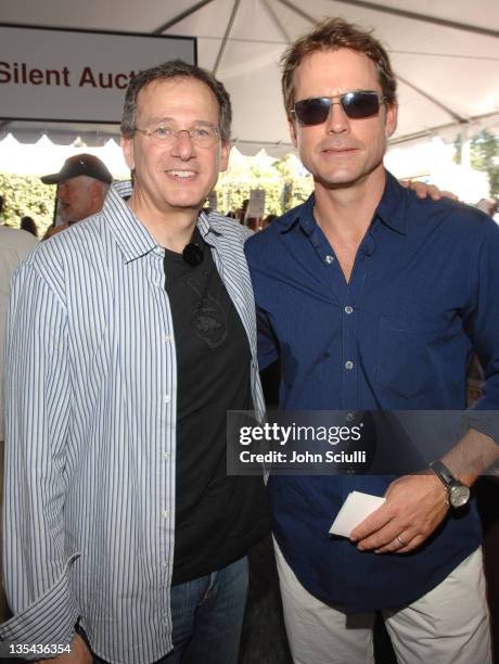 Martin Katz and Greg Kinnear during 5th Annual John Varvatos Stuart House Benefit Presented by Converse at John Varvatos Boutique in Los Angeles,...