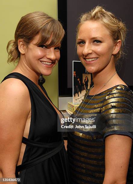 Kate Sumner and Mickey Sumner during Gran Centenario Toasts Joey Tierney's Fall 2007 Collection at Private Residence in Beverly Hills, California,...