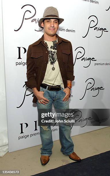 Antonio Rufino during Paige Premium Denim Party - Red Carpet and Inside at Paige Premium Denim Flagship Store in Beverly Hills, California, United...