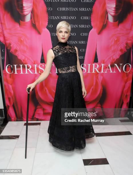 Selma Blair attends the celebration launch of Christian Siriano's new book 'Dresses to Dream About' at The London West Hollywood at Beverly Hills on...
