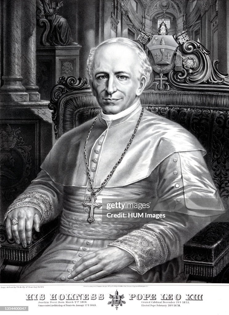 His holiness Pope Leo XIII