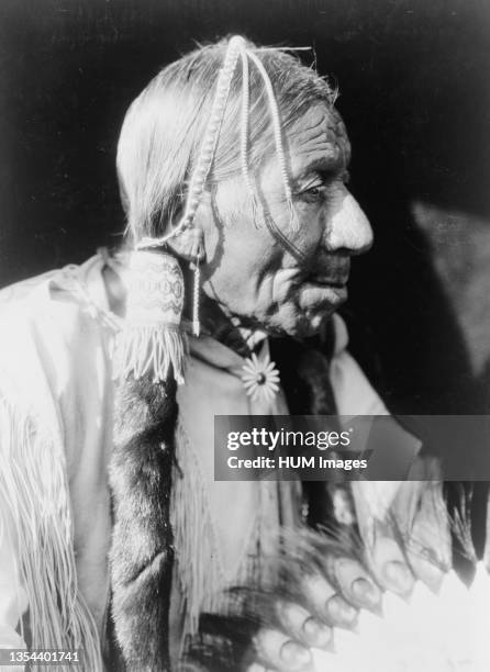 Edward S. Curits Native American Indians - Esip_rmi--Comanche man ca. 1927.