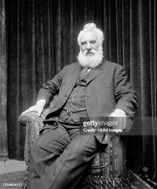 Alexander Graham Bell, inventor of the Telephone ca. 1905-1922.