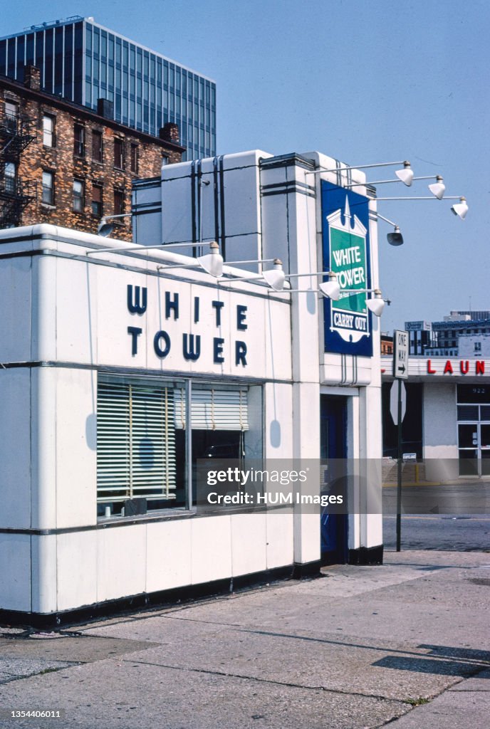 1980s America - White Tower, Toledo, Ohio 1988