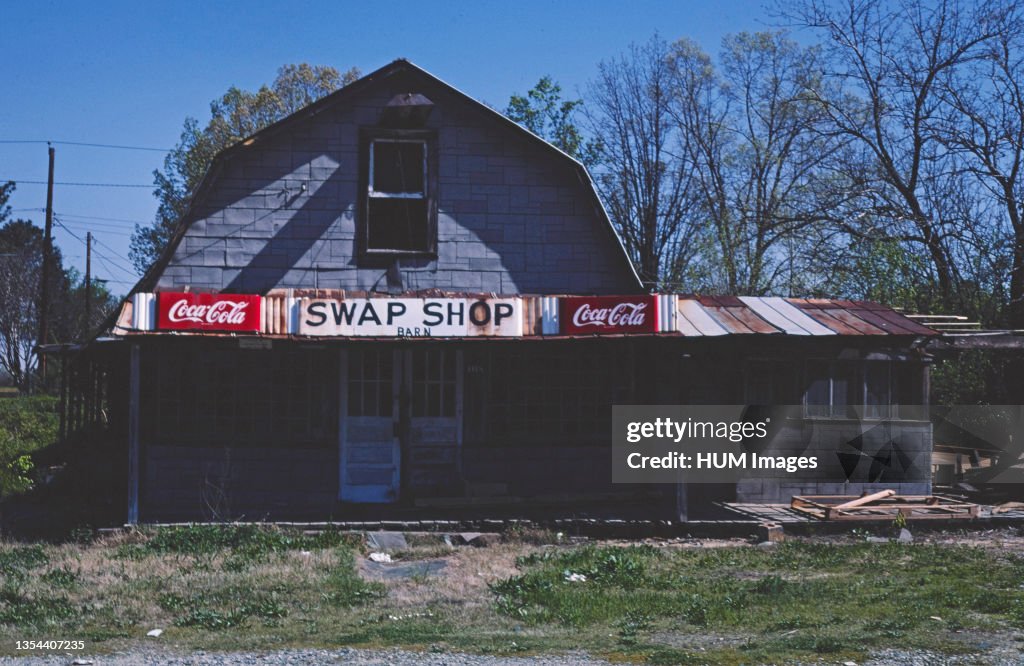 1980s America Swap Shop Barn, Thomasville, North Carolina 1982. News