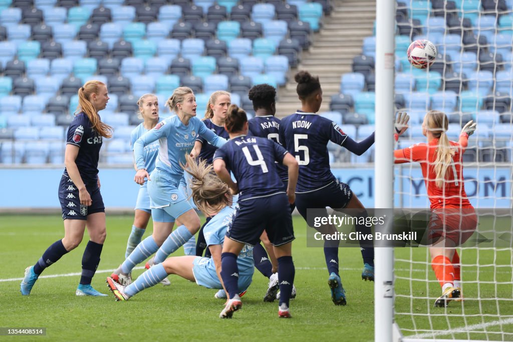 Manchester City Women v Aston Villa Women - Barclays FA Women's Super League